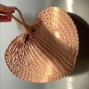 Hand Woven Palm Leaf Fan